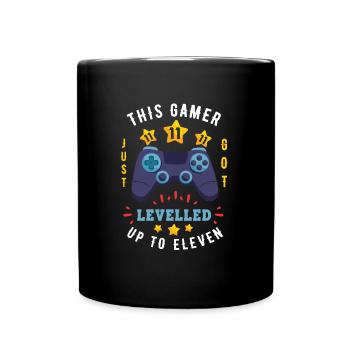 Gambling for the 11th birthday | Gift gambler - Full Colour Mug - black - Front