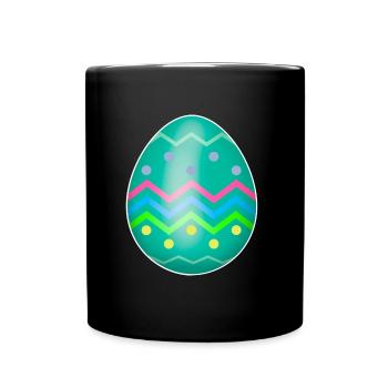 Easter egg - Full Colour Mug - black - Front