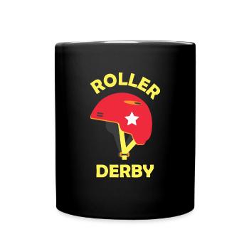 Roller Derby - Mug uni - noir - Devant