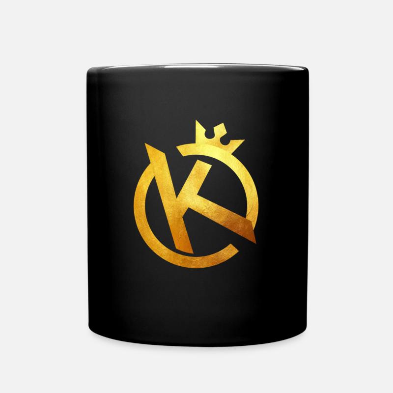K - Tasse einfarbig - Schwarz