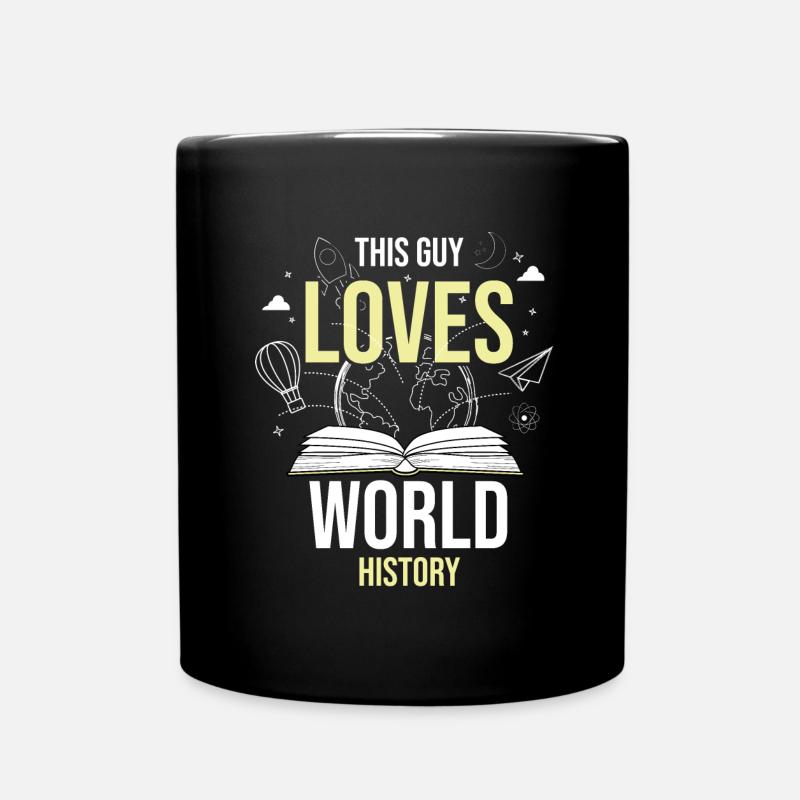 histoire de l'histoire - Mug uni - noir
