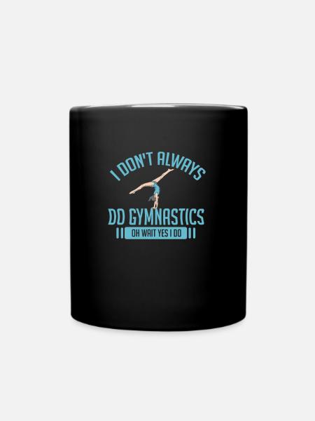 Cadeau de gymnastique Faire de la gymnastique - Mug uni - noir