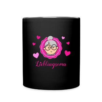 granny - Full Colour Mug - black - Front