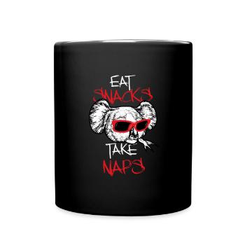 Koala Australia funny gift - Full Colour Mug - black - Front