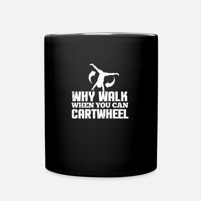 Gymnast Turner Gymnastics Gymnast Gymnastics Gift - Full Colour Mug - black