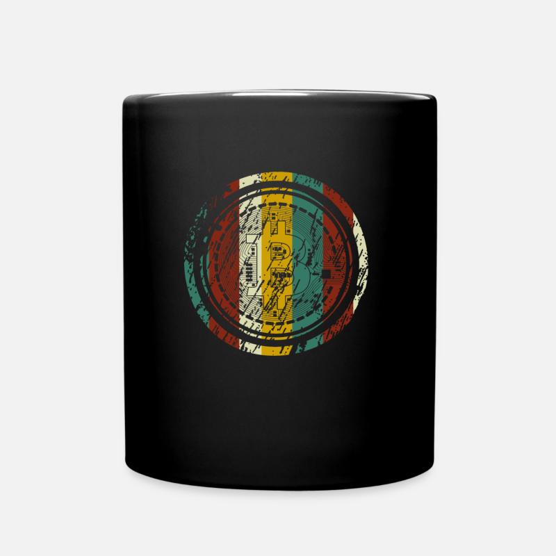Bitcoin - Tasse einfarbig - Schwarz
