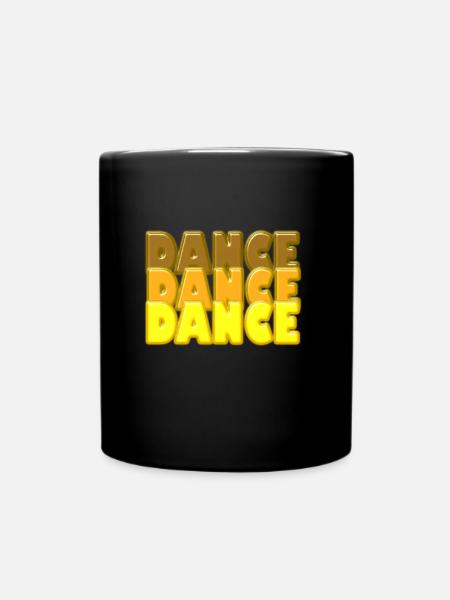 Tanzen - Tasse einfarbig - Schwarz