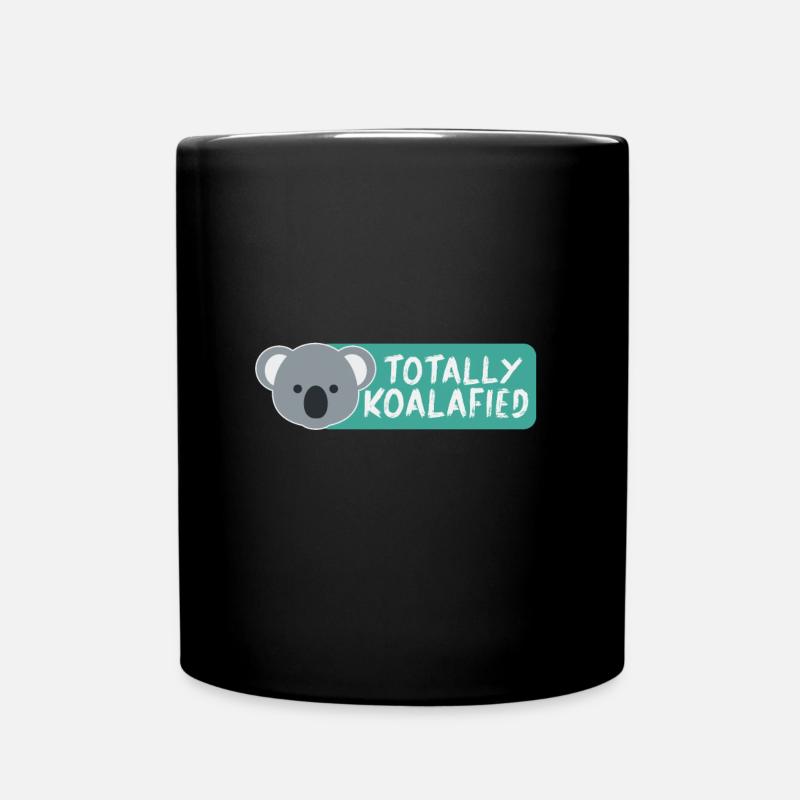 Koala Koala ours - Mug uni - noir
