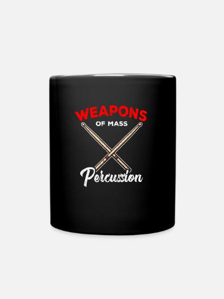 Batterie Percussion Percussion - Mug uni - noir