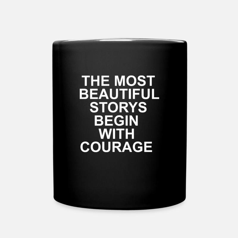SPRÜCHE LIEBE ZITATE GESCHENKE PERSONALITY SPRUCH - Tasse einfarbig - Schwarz