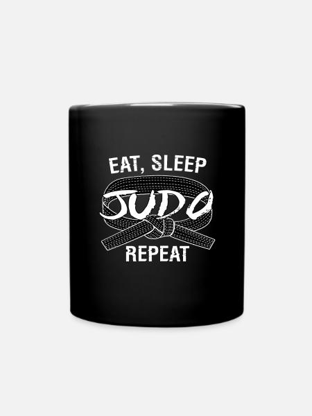 judo - Mug uni - noir