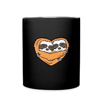 heart failure - Full Colour Mug - black - Front