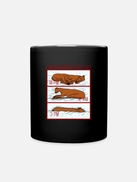 Greyhound galgo greyhound dog galgo's gift - Full Colour Mug - black