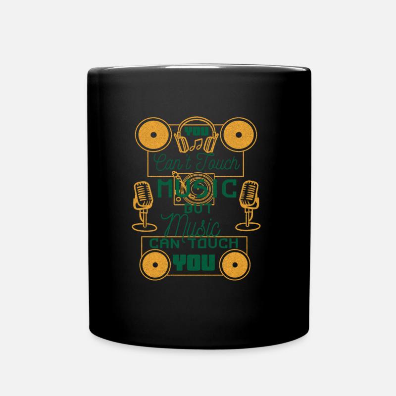 Dono di musica techno Hip Electro Hip Hop - Tazza monocolore - nero