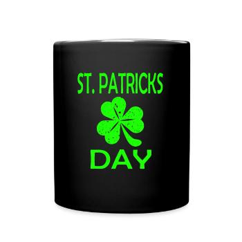 St. Patrick's Day - Full Colour Mug - black - Front