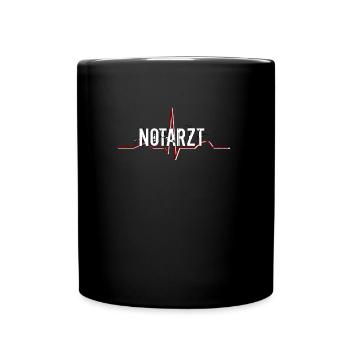 emergency doctor - Full Colour Mug - black - Front