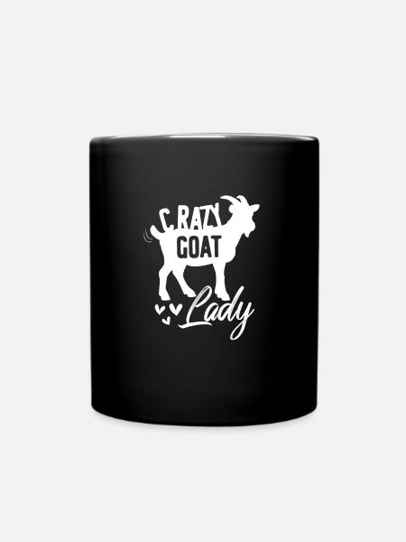 Chèvre - Mug uni - noir