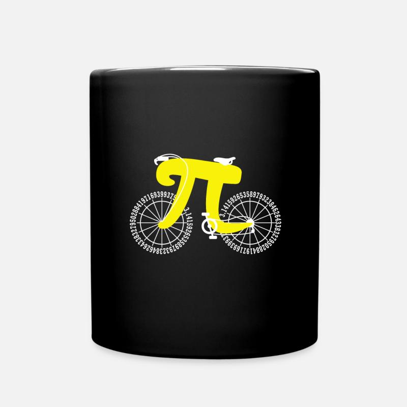 Mathematik Lehrer Student Ingenieur Radfahren - Tasse einfarbig - Schwarz