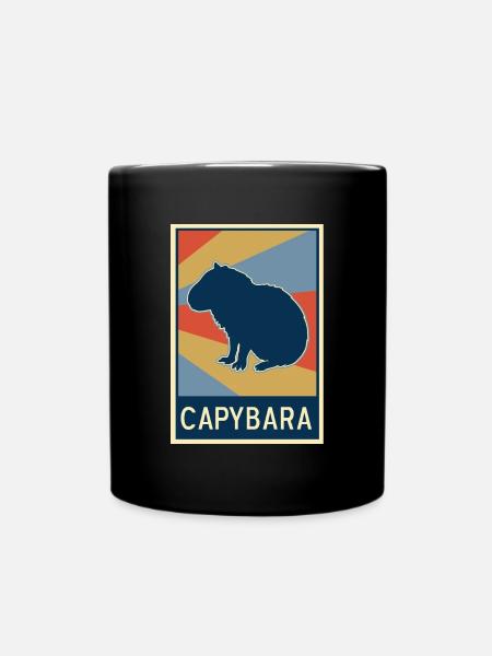Capybara - Mug uni - noir