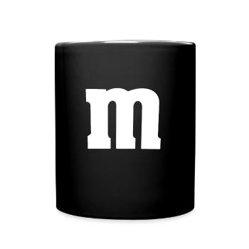 Kostüm M - Tasse einfarbig - Schwarz - Vorne