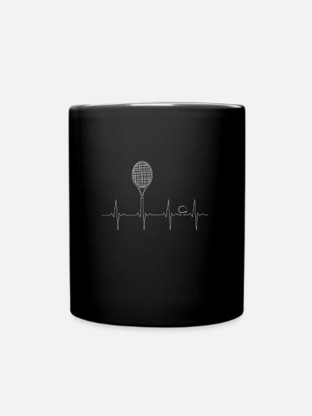 Le joueur de tennis - Mug uni - noir