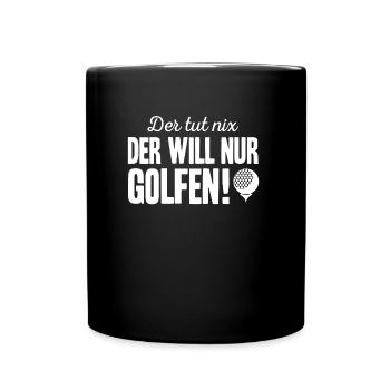 Golf Shirt · NE PAS FAIRE FACE · Cadeau - Mug uni - noir - Devant