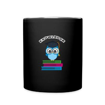 Student Knowledge - Full Colour Mug - black - Front