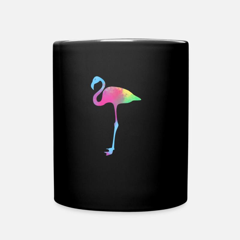 Flamingo - Tasse einfarbig - Schwarz