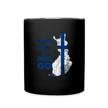 Finland - Full Colour Mug - black - Front