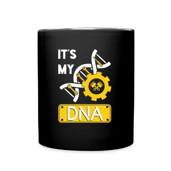 Vehicle mechanic Mechanical engineer - Full Colour Mug - black - Front