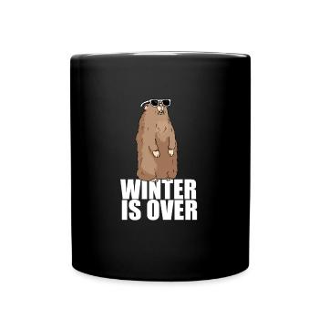 Cadeau cool de marmotte été hiver printemps - Mug uni - noir - Devant