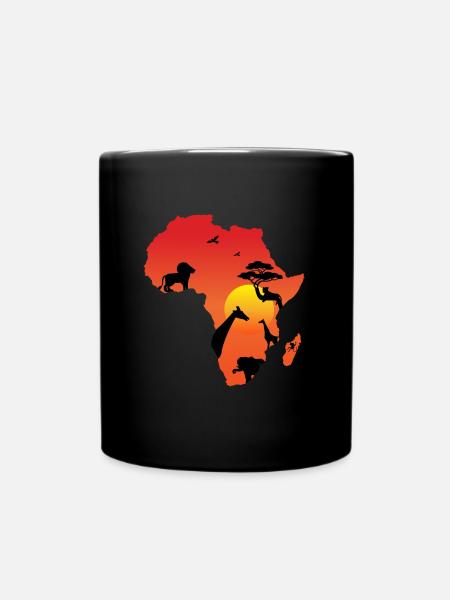 Afrique - Mug uni - noir