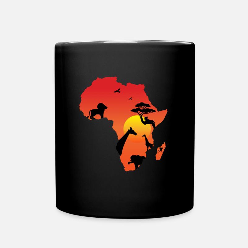 Afrique - Mug uni - noir