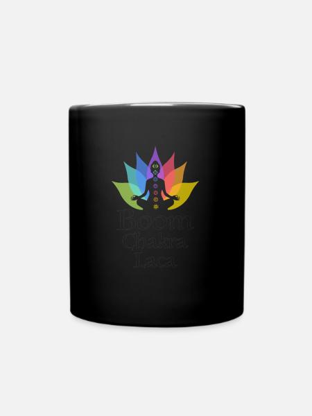 Chakra - Chakras, Bouddha, Bouddhisme, Yoga - Mug uni - noir
