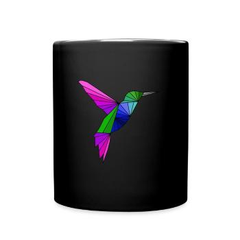 hummingbird - Tasse einfarbig - Schwarz - Vorne