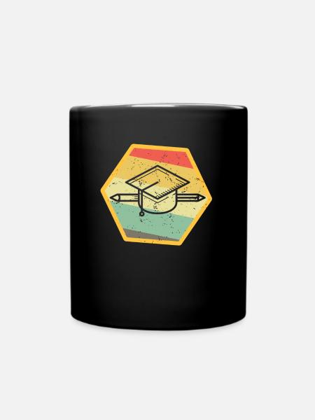 Schule - Tasse einfarbig - Schwarz