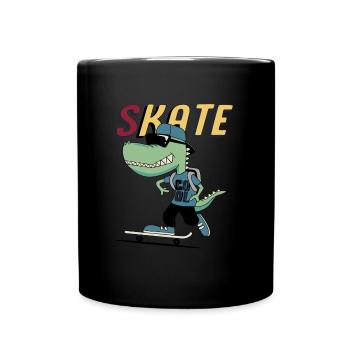 SKATE COOL - Mug uni - noir - Devant