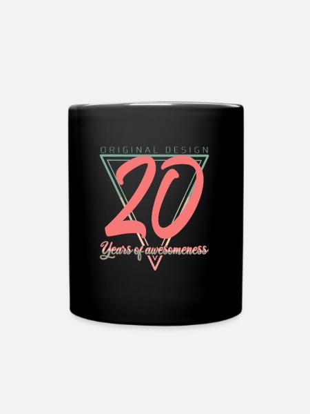 20 Twenty Twenty - Full Colour Mug - black