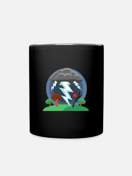Bad weather - Full Colour Mug - black