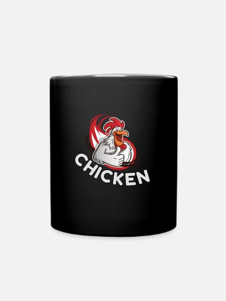 Poulet Poulet - Mug uni - noir
