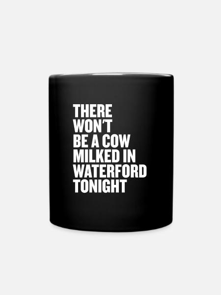 GAA Waterford Irish Hurling design - Ireland - Full Colour Mug - black