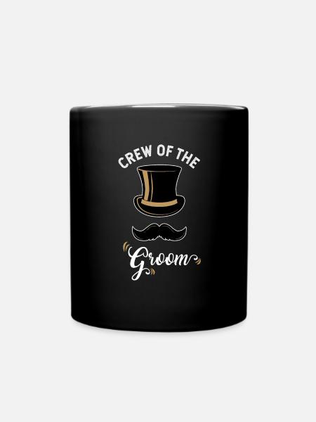 Bachelor Party Bachelor Party Groom - Full Colour Mug - black
