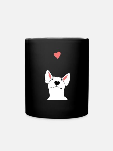 bull-terrier - Mug uni - noir
