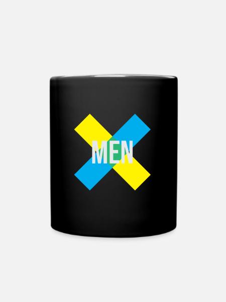hommes - Mug uni - noir