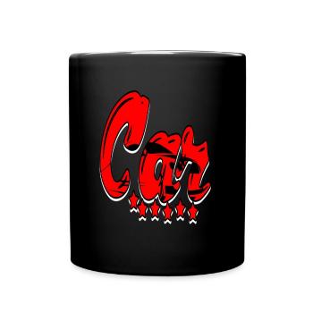 Car - Full Colour Mug - black - Front