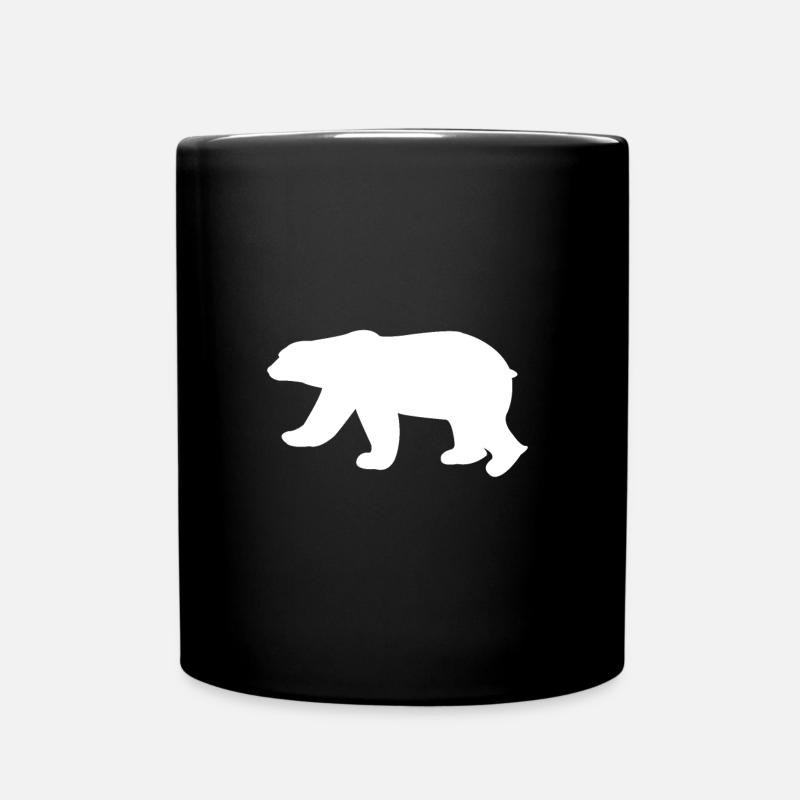 Polar Bear - Mug uni - noir
