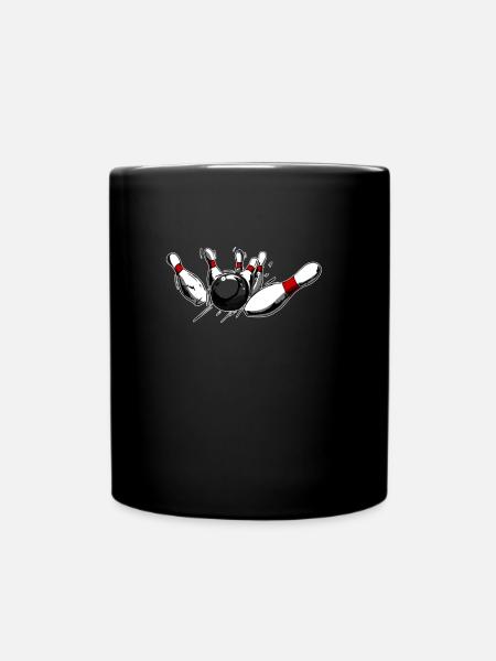 Bowling Bowling Ball Cones Bowling - Mug uni - noir