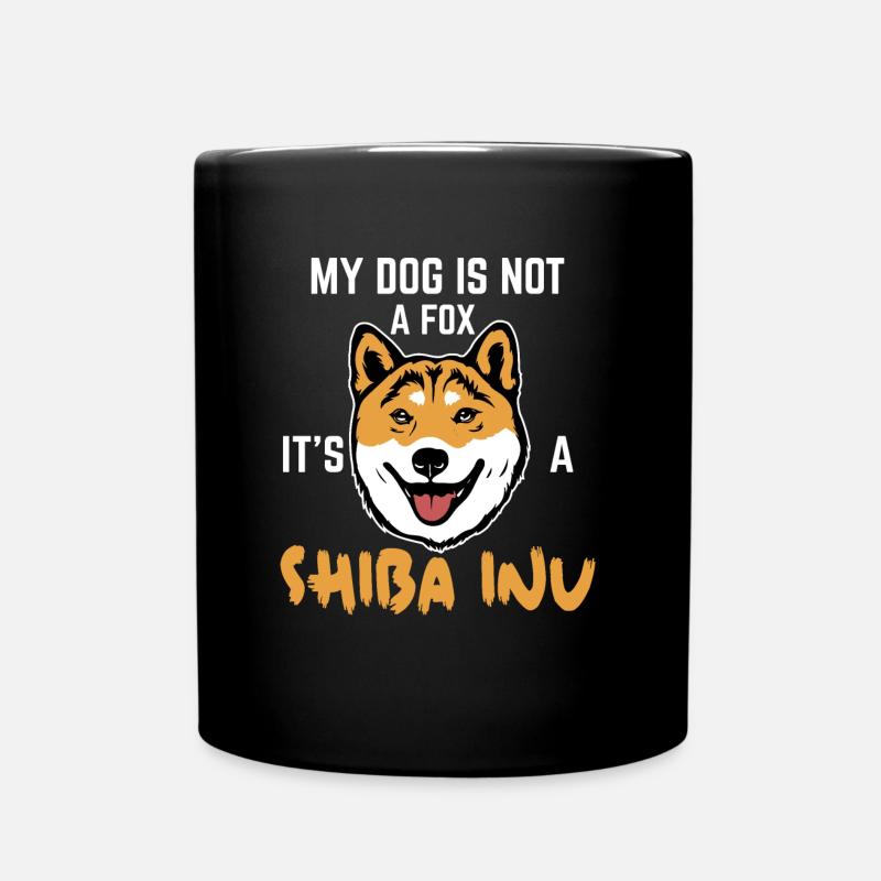 Shiba Inu - Mug uni - noir