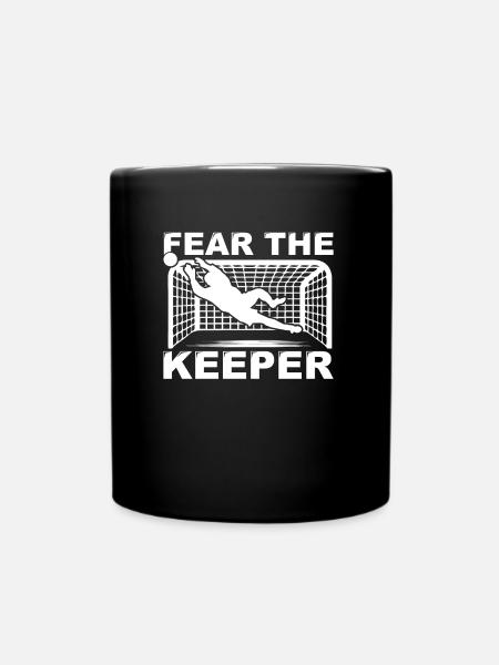 Torhüter - Tasse einfarbig - Schwarz