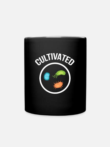Cadeau de microbiologie chimiste biologiste de laboratoire - Mug uni - noir